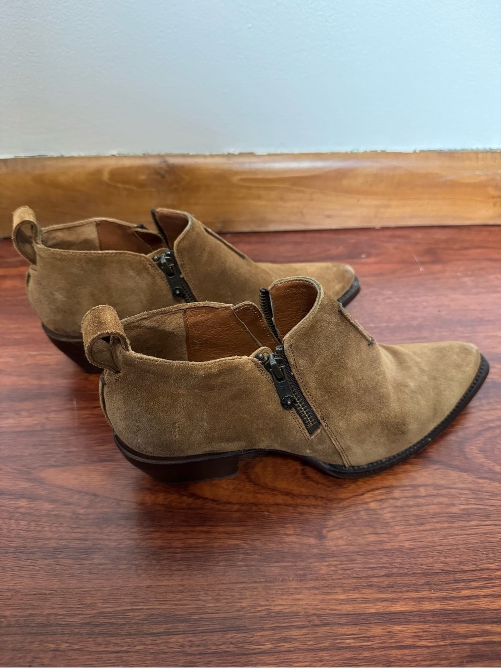 Frye Sacha Moto Shortie Ankle Booties